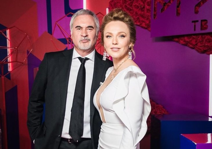 Валерий Меладзе и Альбина Джанабаева посетили светский ужин в Москве