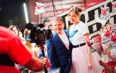Катя Осадчая и Юрий Горбунов показали, как отметили День Независимости