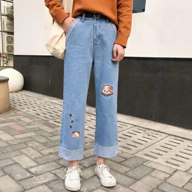 Модные женские джинсы осень-зима 2019-2020, фото