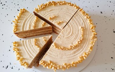 Вкусная выпечка до какао: рецепт творожно-бананового торта