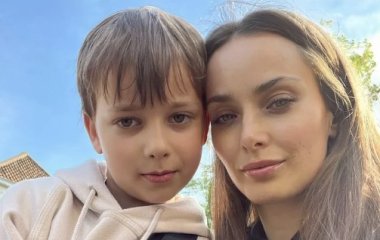 Ксения Мишина поднялась с сыном на Говерлу