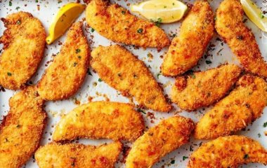 Куриные пальчики в сухарях