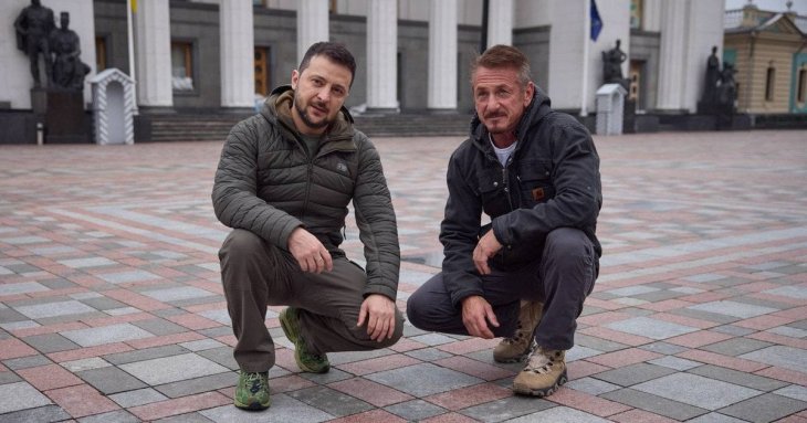 Шон Пенн приїхав до Зеленського замість