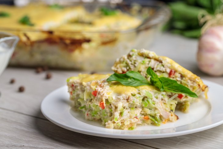 Рецепт запеканки из кабачков и мясного фарша