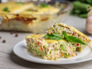 Рецепт запіканки з кабачків та м'ясного фаршу