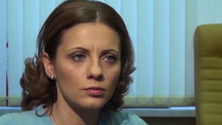 Наталья Еприкян показала мяч, который приносит ей успех