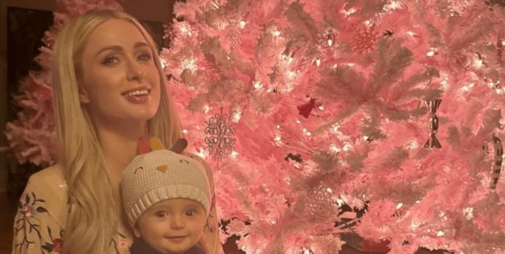 Пэрис Хилтон показала подросшего сына Феникса (видео)