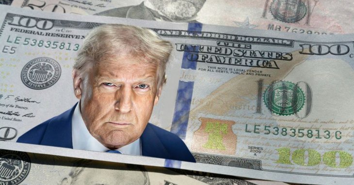 Портрет Трампа хочуть розмістити на 100-доларовій купюрі