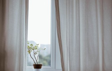 Забудьте про праску: як за хвилину зробити штори ідеально рівними за допомогою звичайного розпилювача