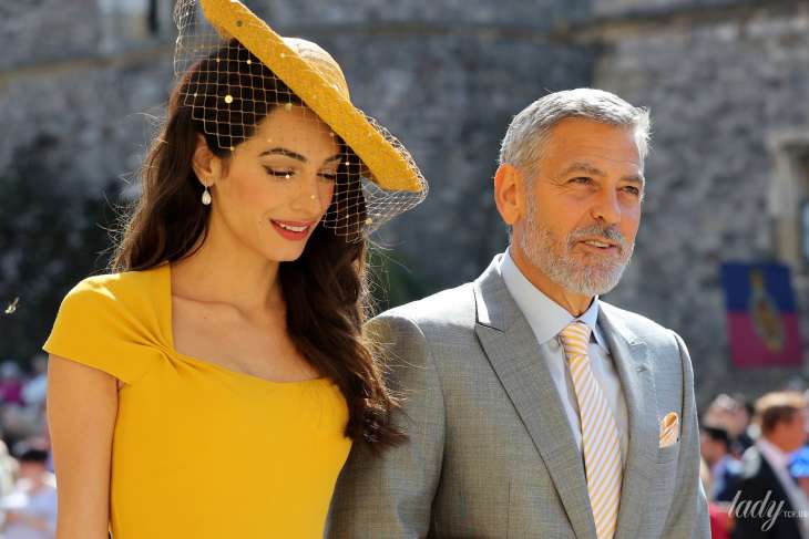 Амаль Клуни продемонстрировал яркий образ
