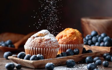 Пошаговый рецепт нежных кексов с секретным ингредиентом