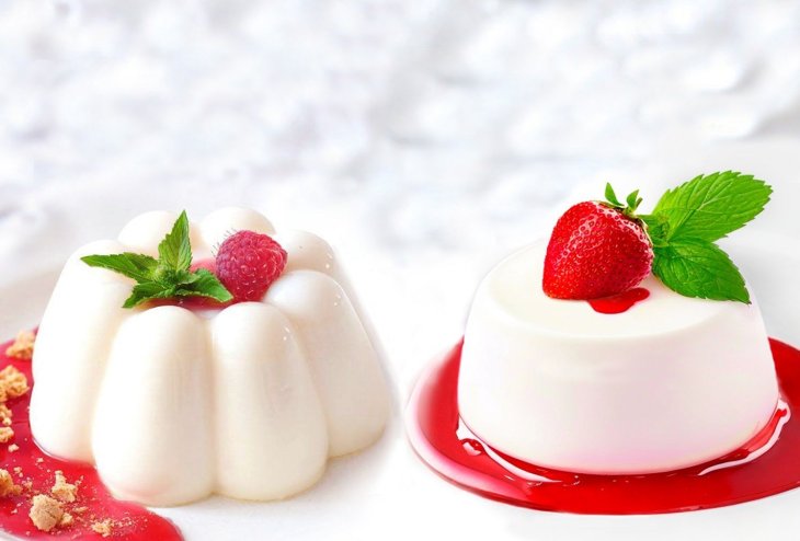 Идеальный вариант для тех, кто следит за фигурой: панна-котта без сахара 