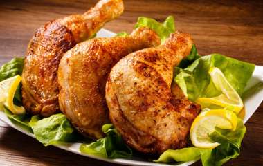 Курица, запеченная с лимоном