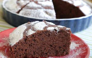 Орехово-шоколадный торт