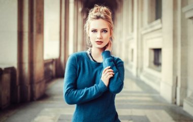 Модные женские теплые свитера осень-зима 2018-2019, фото