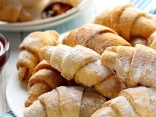 Рецепт рогалики на воді. Зберігайте рецепт!