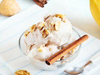 Готовим полезное мороженое из банана