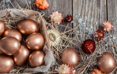 Як зробити золоті крашанки: покроковий рецепт