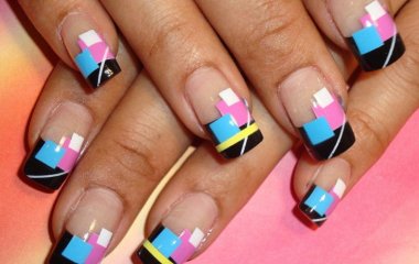 Модный маникюр и дизайн ногтей с художественными узорами