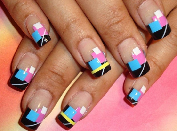 Модный маникюр и дизайн ногтей с художественными узорами