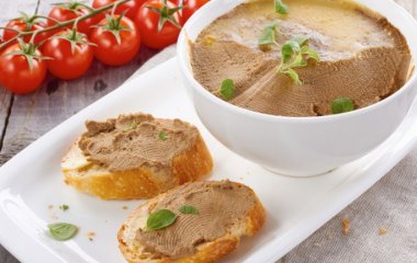 Нежный куриный паштет