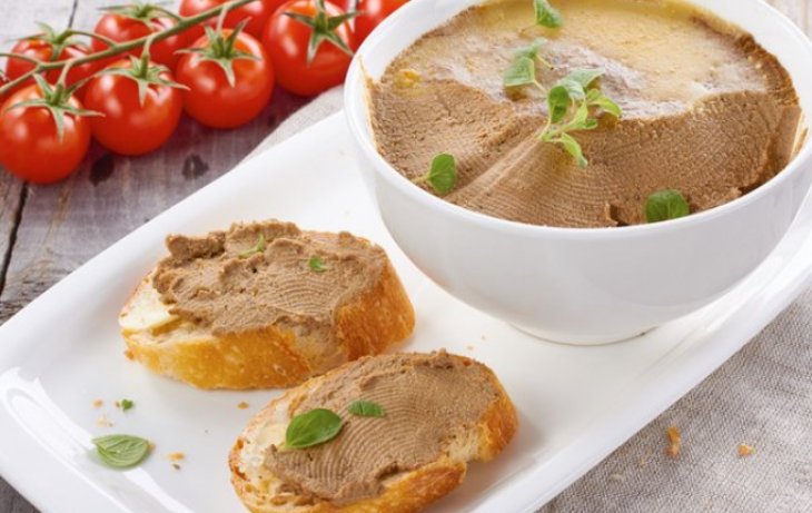 Нежный куриный паштет