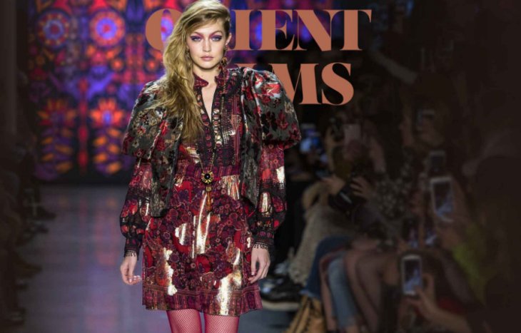 Рекламная кампания Anna Sui осень-зима 2018