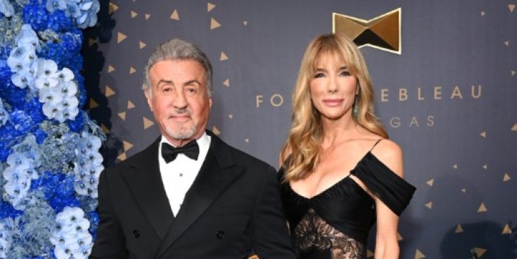  Сильвестр Сталлоне с супругой вышел на публику (фото)