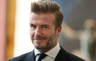 Дэвид Бэкхем отправился на экскурсию в компанию Apple чтобы встретится с другом Эдди