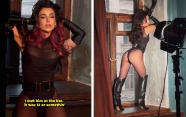 Анна Тринчер после развода снялась в эротической фотосессии в дерзком боди и ботфортах