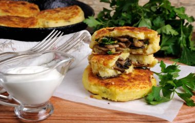 Румяные зразы с грибами: как приготовить вкусное блюдо