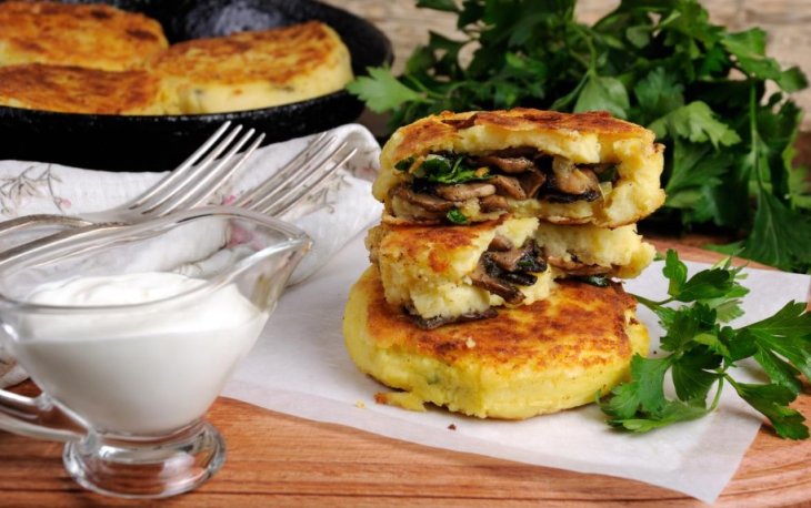 Румяные зразы с грибами: как приготовить вкусное блюдо