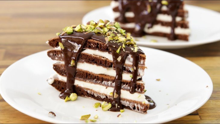 Шоколадный торт из печенья: рецепт быстрого десерта без выпечки