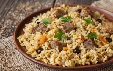 Пошаговый рецепт приготовления классического плова из говядины в мультиварке