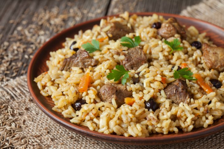 Пошаговый рецепт приготовления классического плова из говядины в мультиварке
