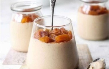 Панна-котта с абрикосами: рецепт изысканного сливочного десерта
