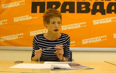 Елена-Кристина Лебедь показала, как готовится к съемкам