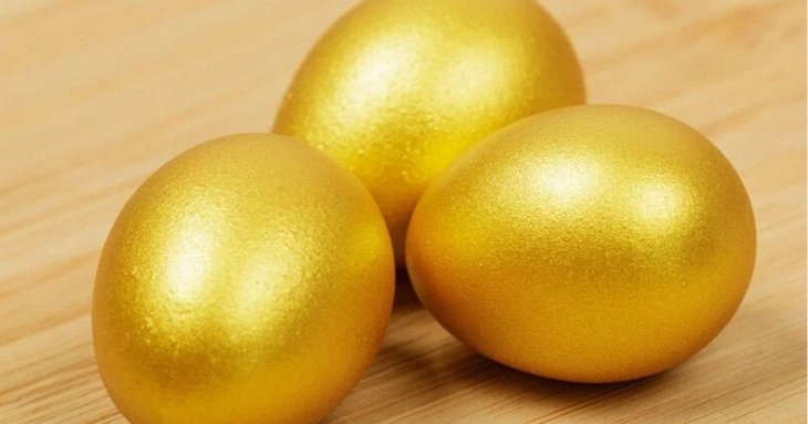 Як зробити святкові, золоті крашанки до Великодня