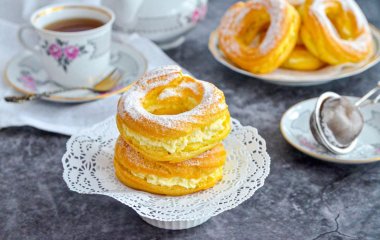 Готовим нежные творожные кольца