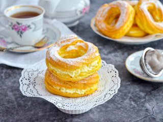 Готовим нежные творожные кольца