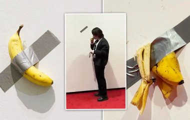 Голодний студент з'їв банан, виставлений у музеї як експонат (ВІДЕО)