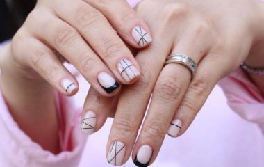 Модный маникюр и дизайн ногтей в стиле минимализм