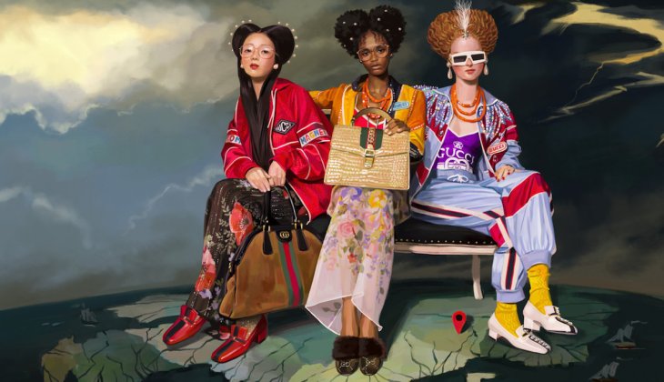 Рекламная кампания Gucci осень-зима 2018-2019, фото