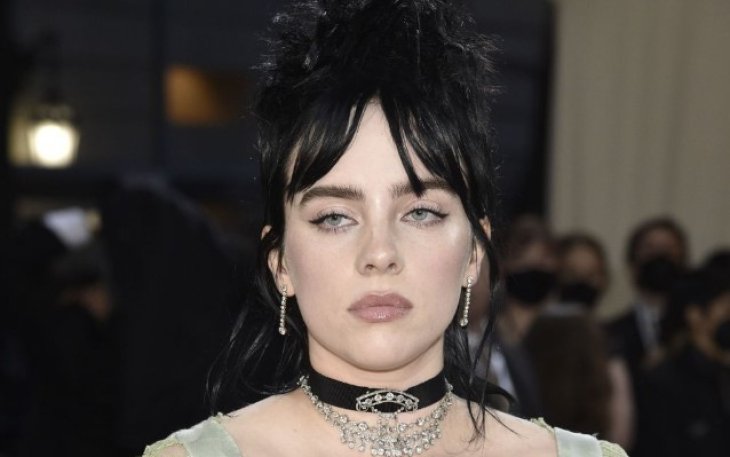 Билли Айлиш продемонстрировала пышный бюст в купальнике и показала тайное тату