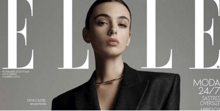 В украшениях Cartier и джинсах: Дева Кассель снялась для Elle (фото)