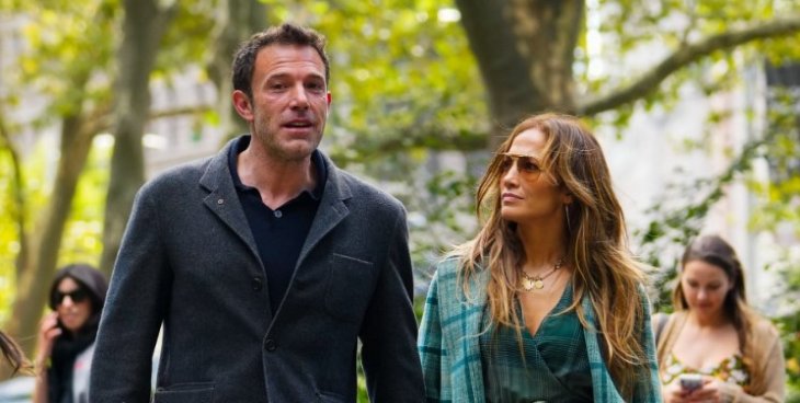 Дженнифер Лопес и Бен Аффлек посетили вечеринку друзей (фото)