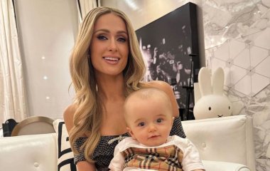 Пэрис Хилтон вступилась за сына и ответила на упреки, что у него слишком большая голова