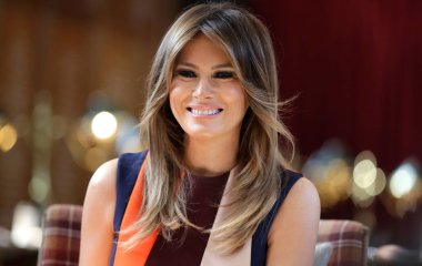 Мелания Трамп и Юлия Высоцкая носят одинаковые платья