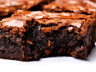 Пирожное Брауни с двойным шоколадом
