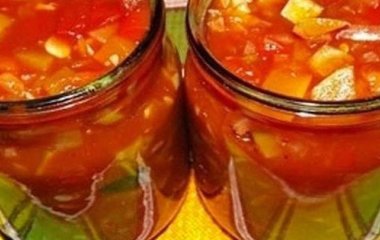 Кабачки на зиму з томатною пастою: рецепт смачної заготовки на зиму